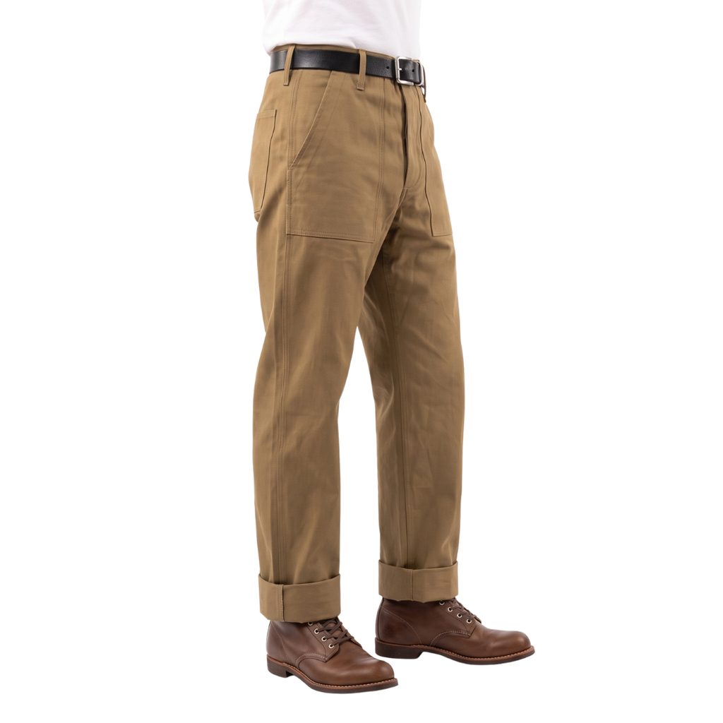 Pants Herringbone Twill