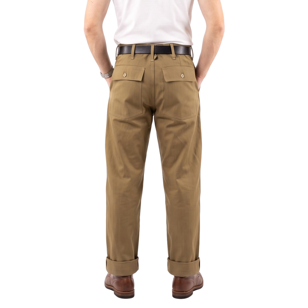 Pants Herringbone Twill