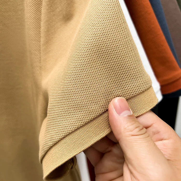 SoftCotton Polo – Classic Neutrals