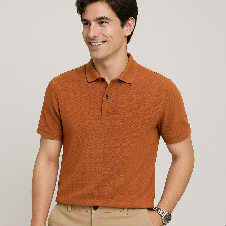 Nevvyo SoftCotton Polo – Bold Colors