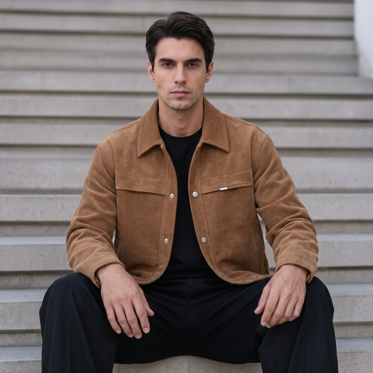 Cord Shirt Jacket