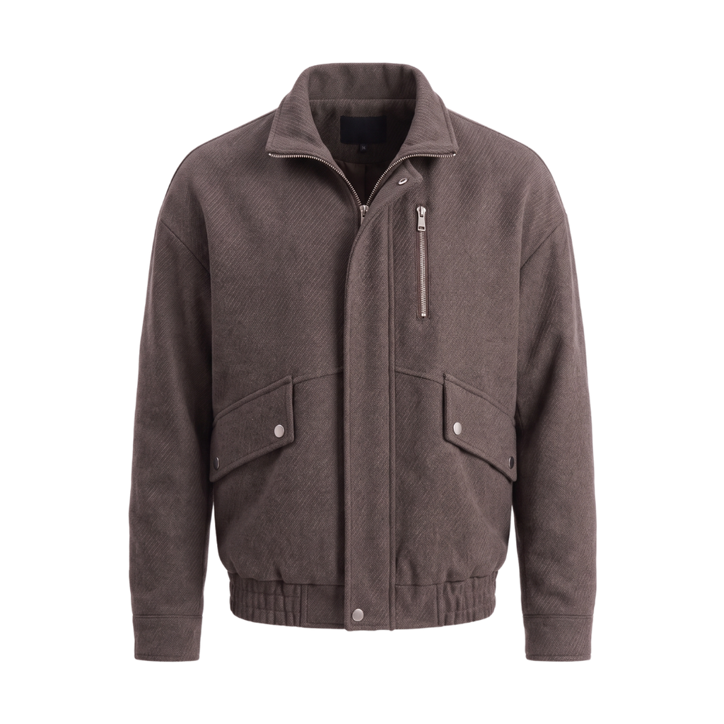 Daily Korean Zipper Jacket